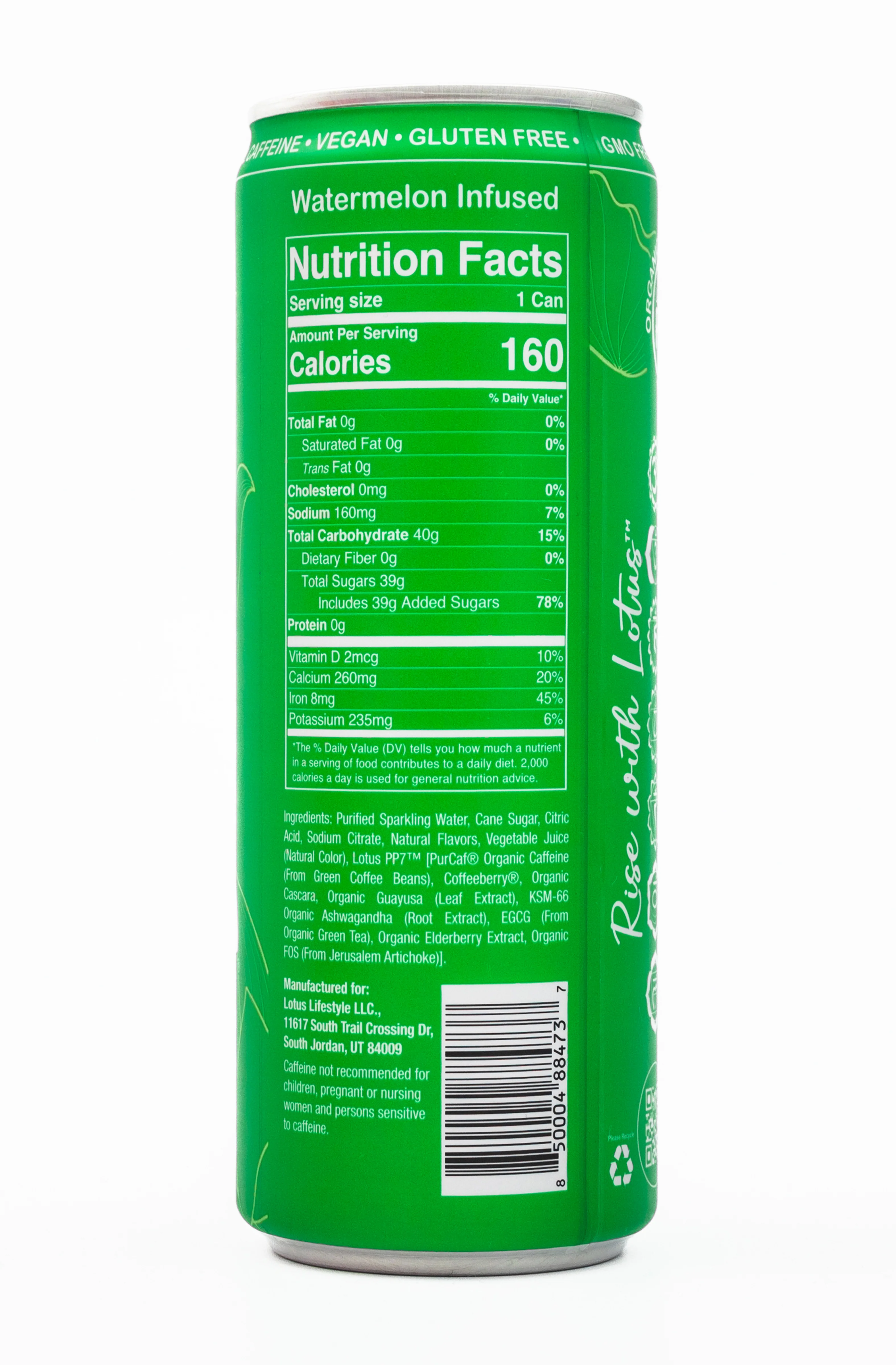 Green Lotus Plant Power Drink⢠(cane sugar) - Image 3