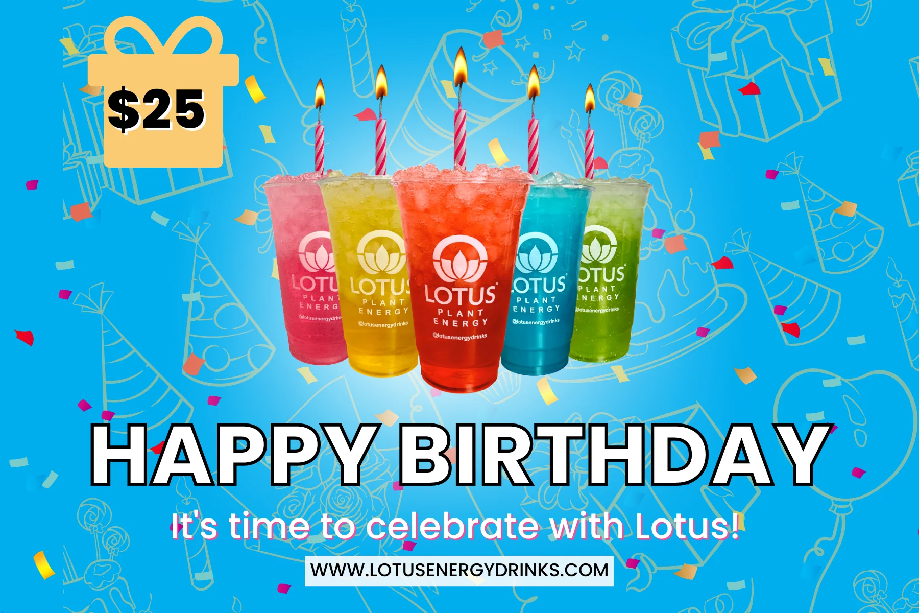 Lotus Energy Birthday E-Gift Card - Image 3
