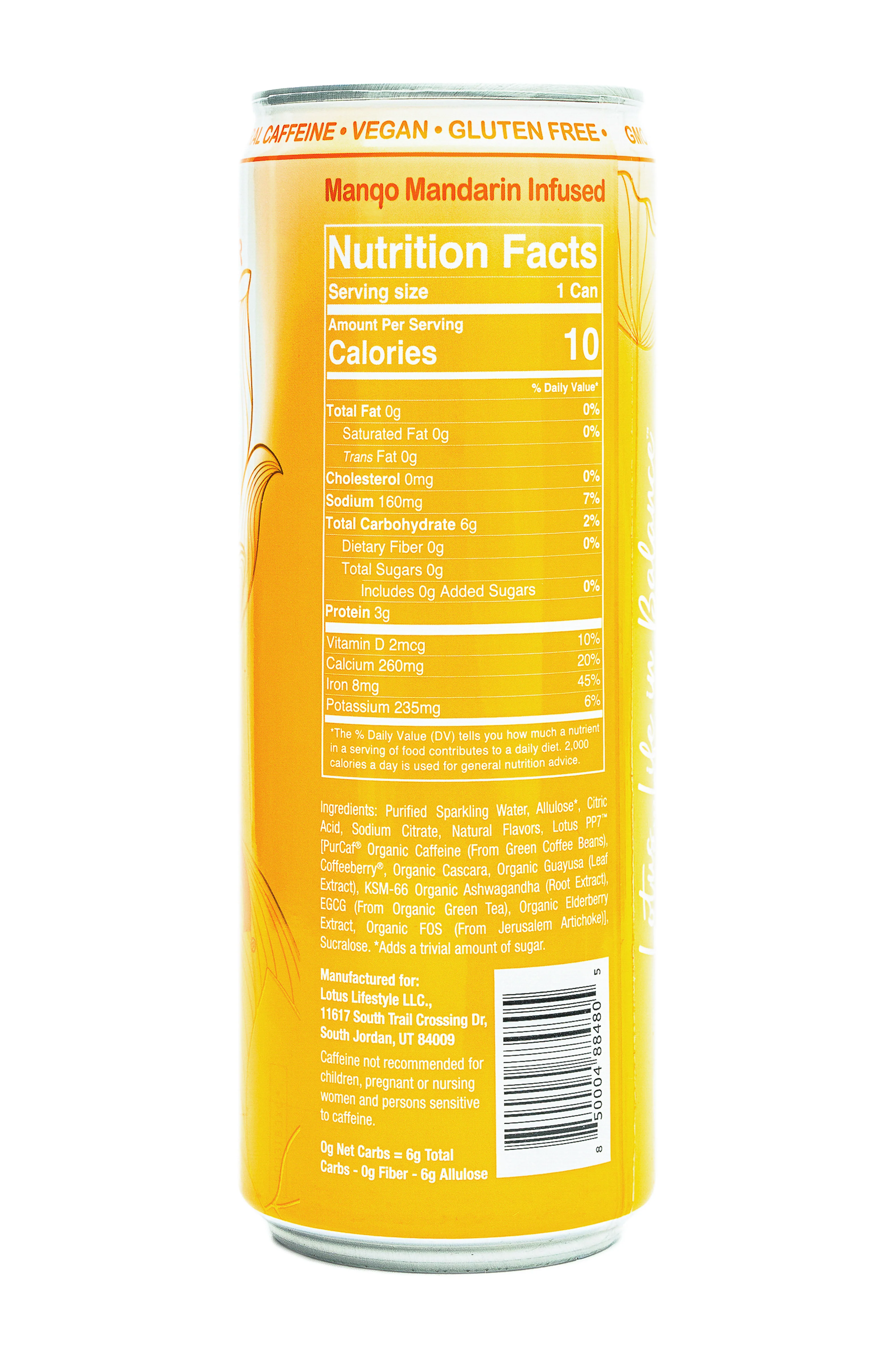 Orange Lotus Plant Power Drink™ (skinny) - Image 3